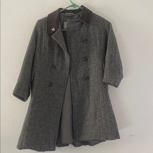 Perry Uniform gray, long Coat size 4 kids made in England
